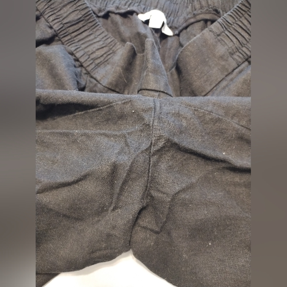 Women's Black Wide-Leg Pants - Picture 5 of 8
